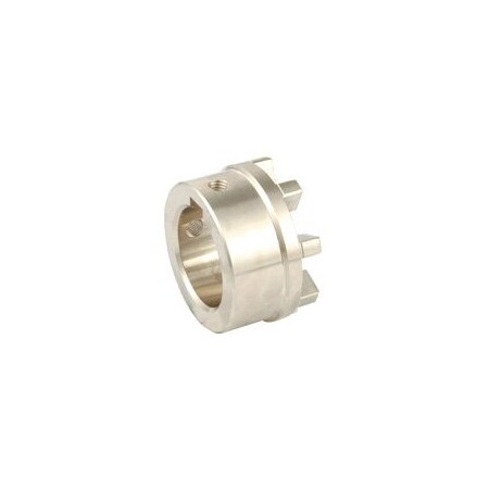 Rexnord FALK Wrapflex R10 Straight Rough Bore Jaw Coupling Hub, 10R Coupling, 1-3/8 in Bore, 1.34 in 0789342